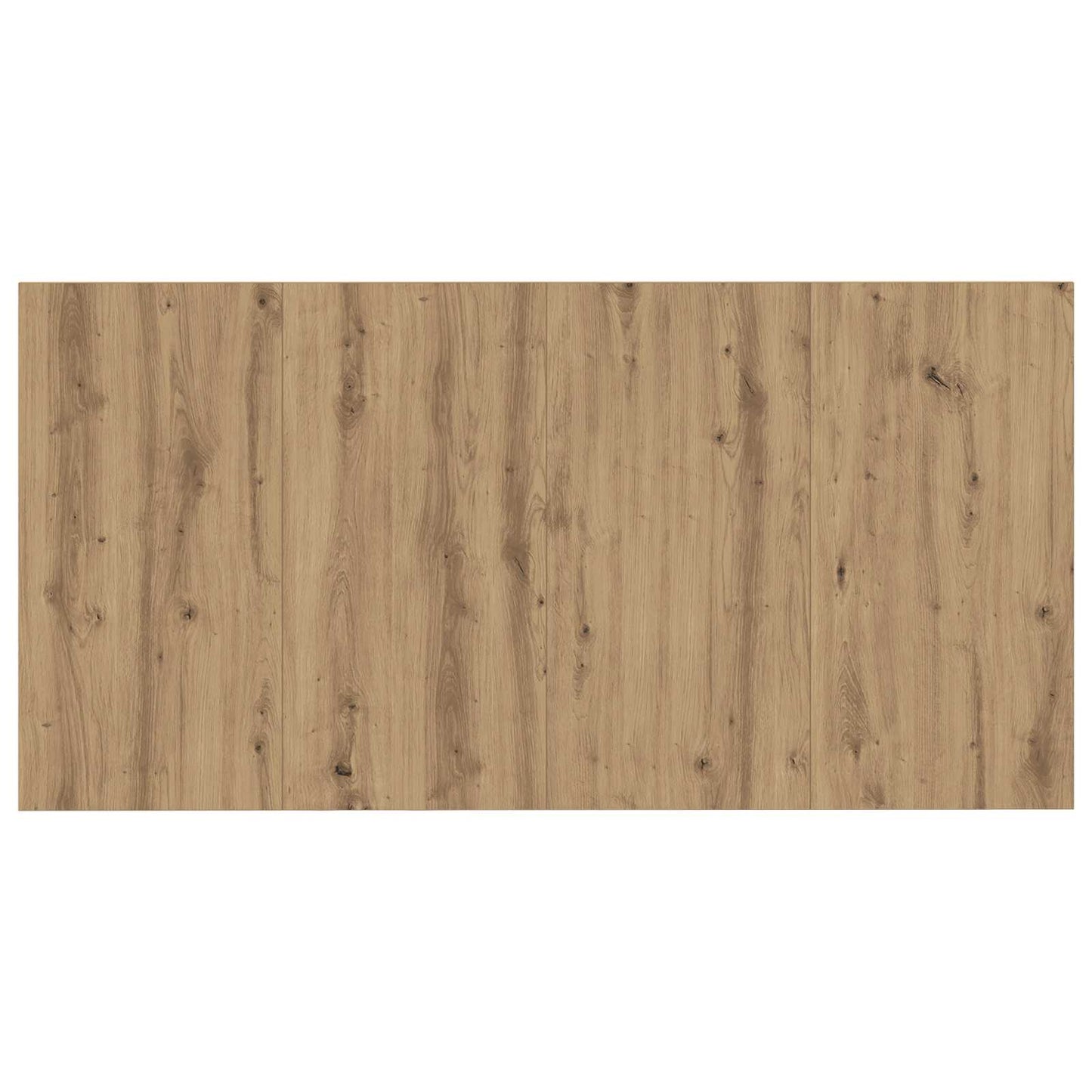 Kopfteil mit Schrank 3 stk. Artisan-Eiche Holzwerkstoff