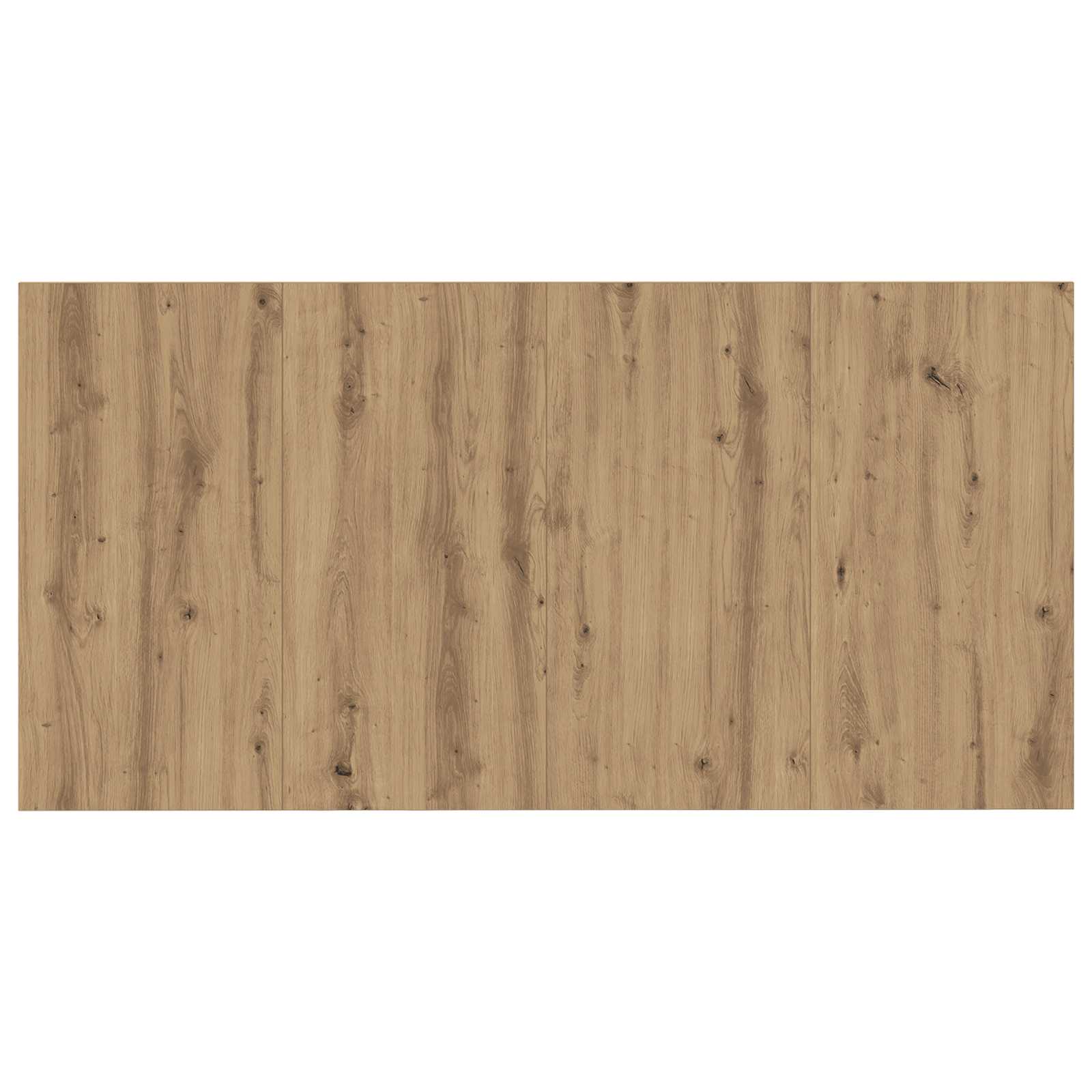 Kopfteil mit Schrank 3 stk. Artisan-Eiche Holzwerkstoff