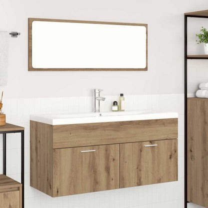 Badezimmerschrank Artisan-Eiche 100 x 38,5 x 46 cm