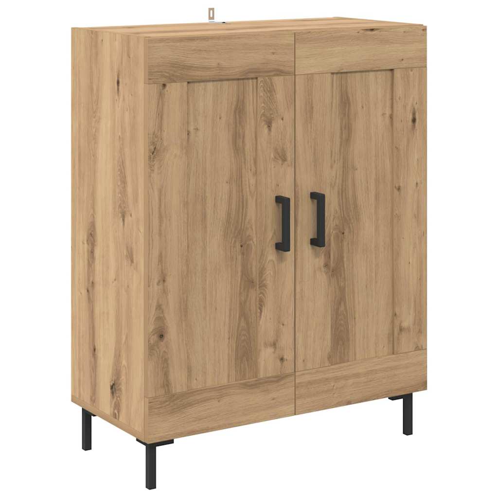 Highboard 2 stk. Artisan-Eiche 69,5 x 34 x 180 cm Holzwerkstoff
