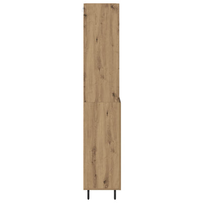 Highboard 2 stk. Artisan-Eiche 69,5 x 32,5 x 180 cm