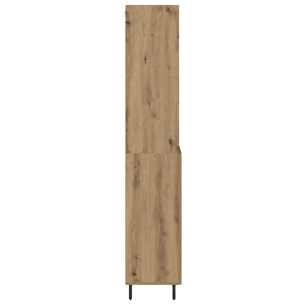Highboard 2 pcs Artisan-Eiche 69,5 x 32,5 x 180 cm