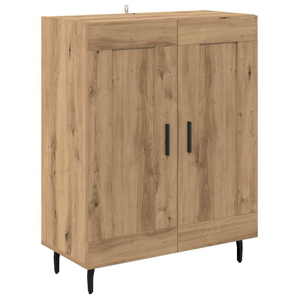 Highboard 2 pcs Artisan-Eiche 69,5 x 34 x 180 cm Holzwerkstoff