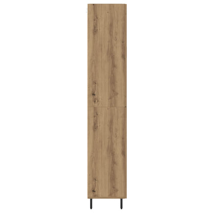 Highboard 2 stk. Artisan-Eiche 69,5 x 34 x 180 cm Holzwerkstoff