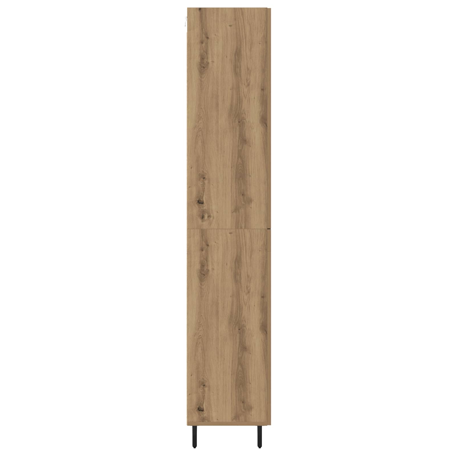 Highboard 2 pcs Artisan-Eiche 69,5 x 34 x 180 cm Holzwerkstoff