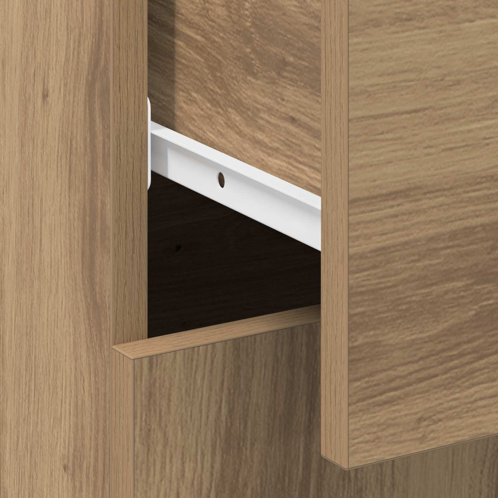 Sideboard 3 stk. Artisan-Eiche 120 x 30 x 70 cm Holzwerkstoff