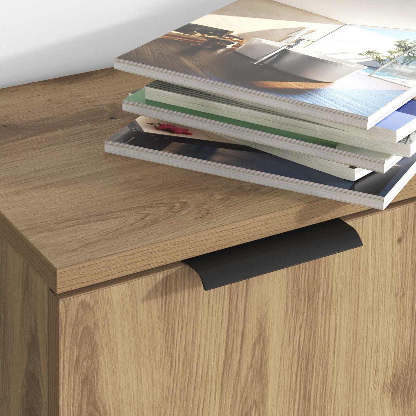 Sideboard 3 stk. Artisan-Eiche 120 x 30 x 70 cm Holzwerkstoff