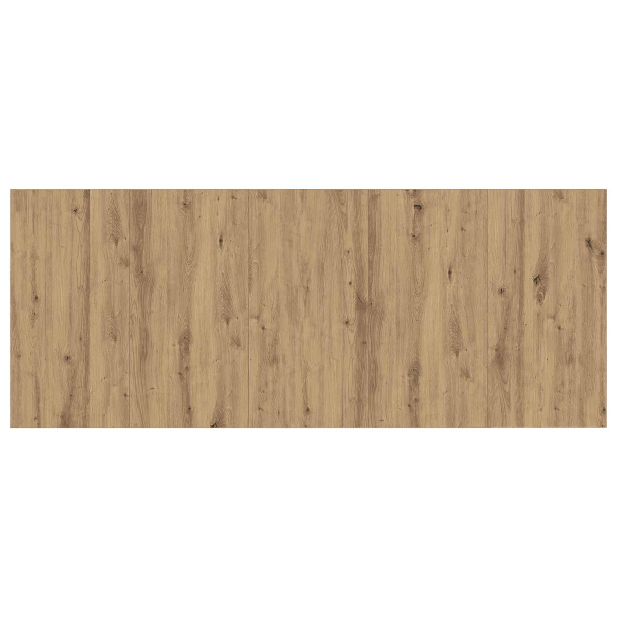 Kopfteil mit Schrank 3 stk. Artisan-Eiche Holzwerkstoff