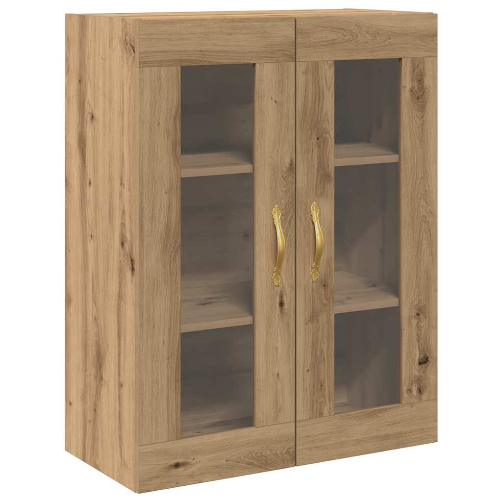 Highboard 2 stk. Artisan-Eiche 69,5 x 34 x 180 cm Holzwerkstoff
