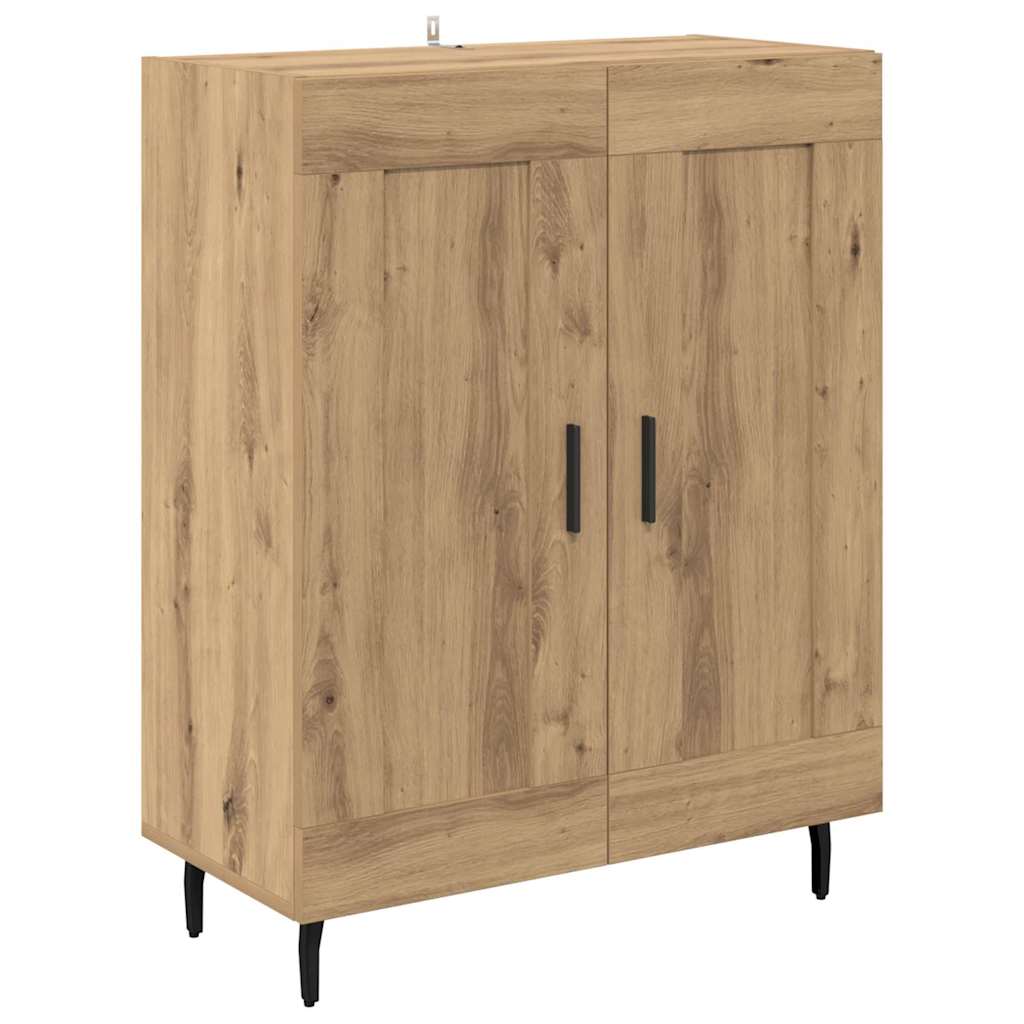 Highboard 2 pcs Artisan-Eiche 69,5 x 34 x 180 cm Holzwerkstoff