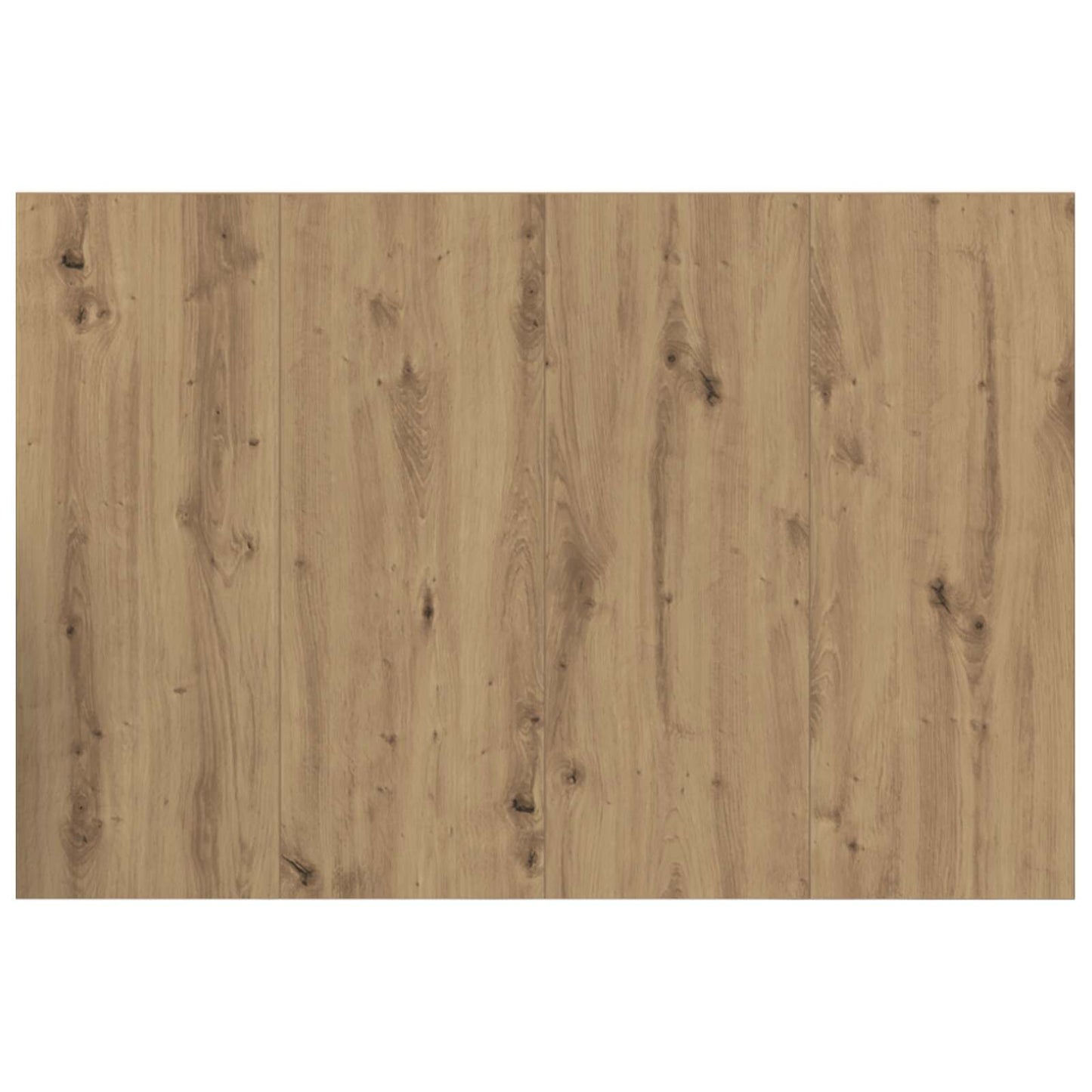Kopfteil mit Schrank 3 stk. Artisan-Eiche Holzwerkstoff