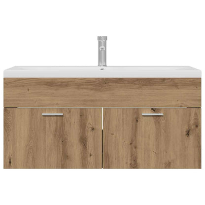 Badezimmerschrank Artisan-Eiche 100 x 38,5 x 46 cm