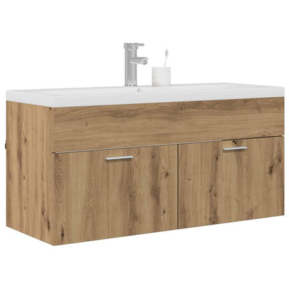 Badezimmerschrank Artisan-Eiche 100 x 38,5 x 46 cm