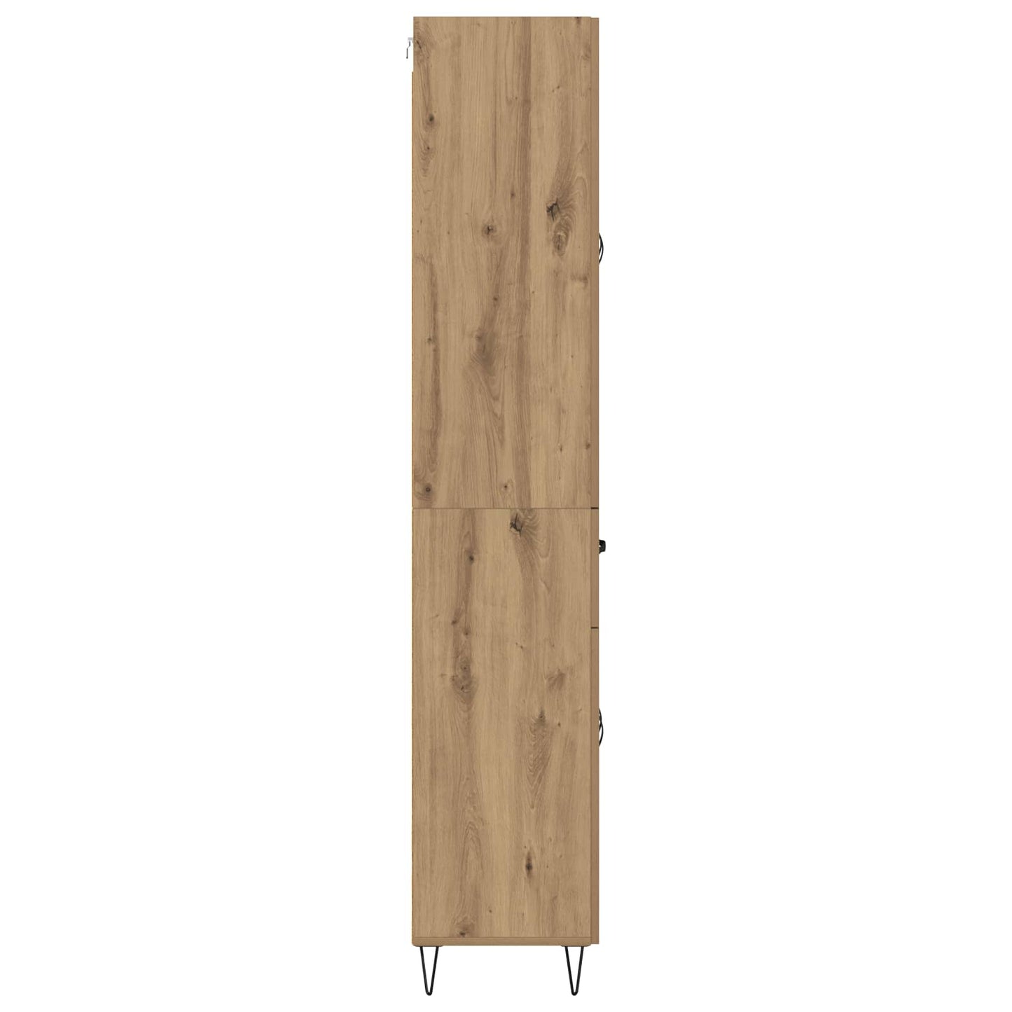 Highboard 2 stk. Artisan-Eiche 69,5 x 34 x 180 cm Holzwerkstoff