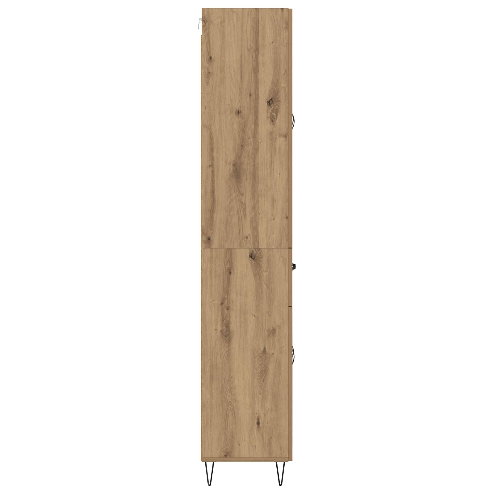 Highboard 2 stk. Artisan-Eiche 69,5 x 34 x 180 cm Holzwerkstoff