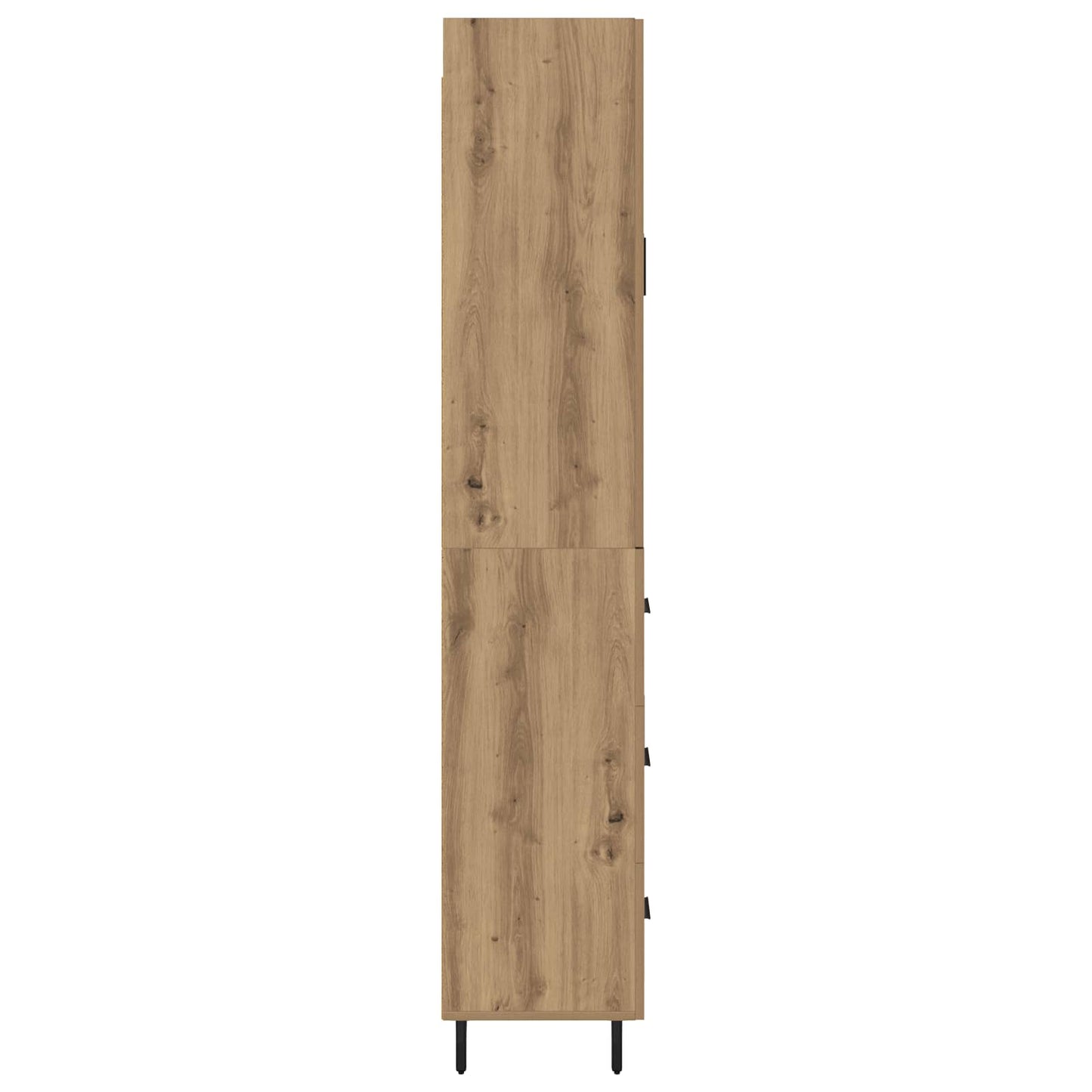 Highboard 2 stk. Artisan-Eiche 69,5 x 34 x 180 cm Holzwerkstoff