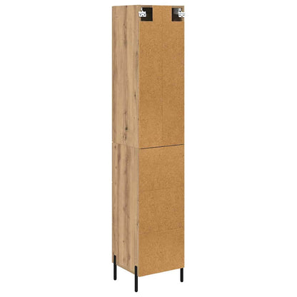 Highboard Artisan-Eiche 34,5 x 34 x 180 cm Holzwerkstoff