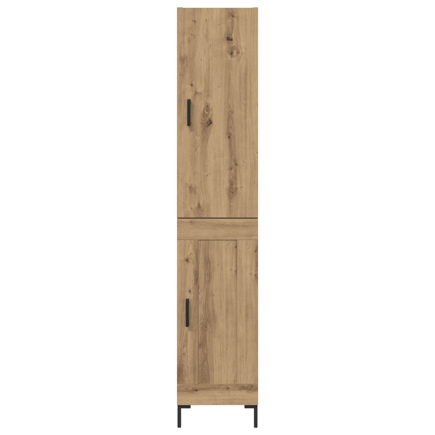 Highboard Artisan-Eiche 34,5 x 34 x 180 cm Holzwerkstoff