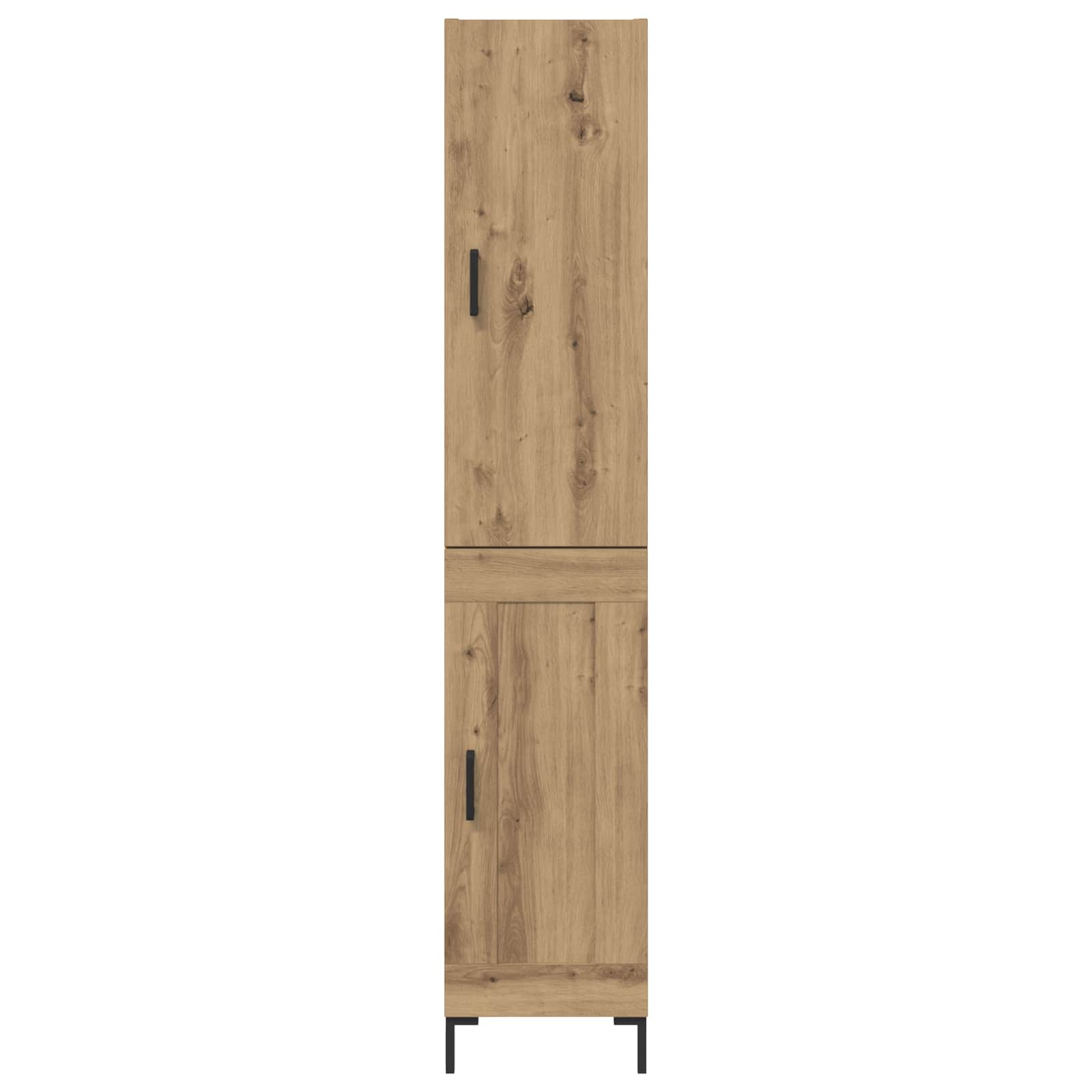Highboard Artisan-Eiche 34,5 x 34 x 180 cm Holzwerkstoff
