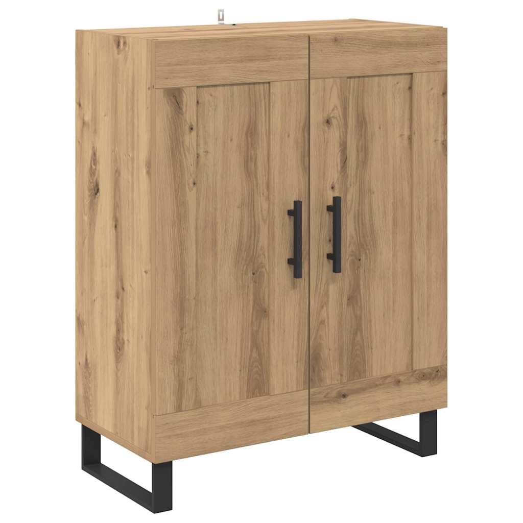 Highboard 2 stk. Artisan-Eiche 69,5 x 34 x 180 cm