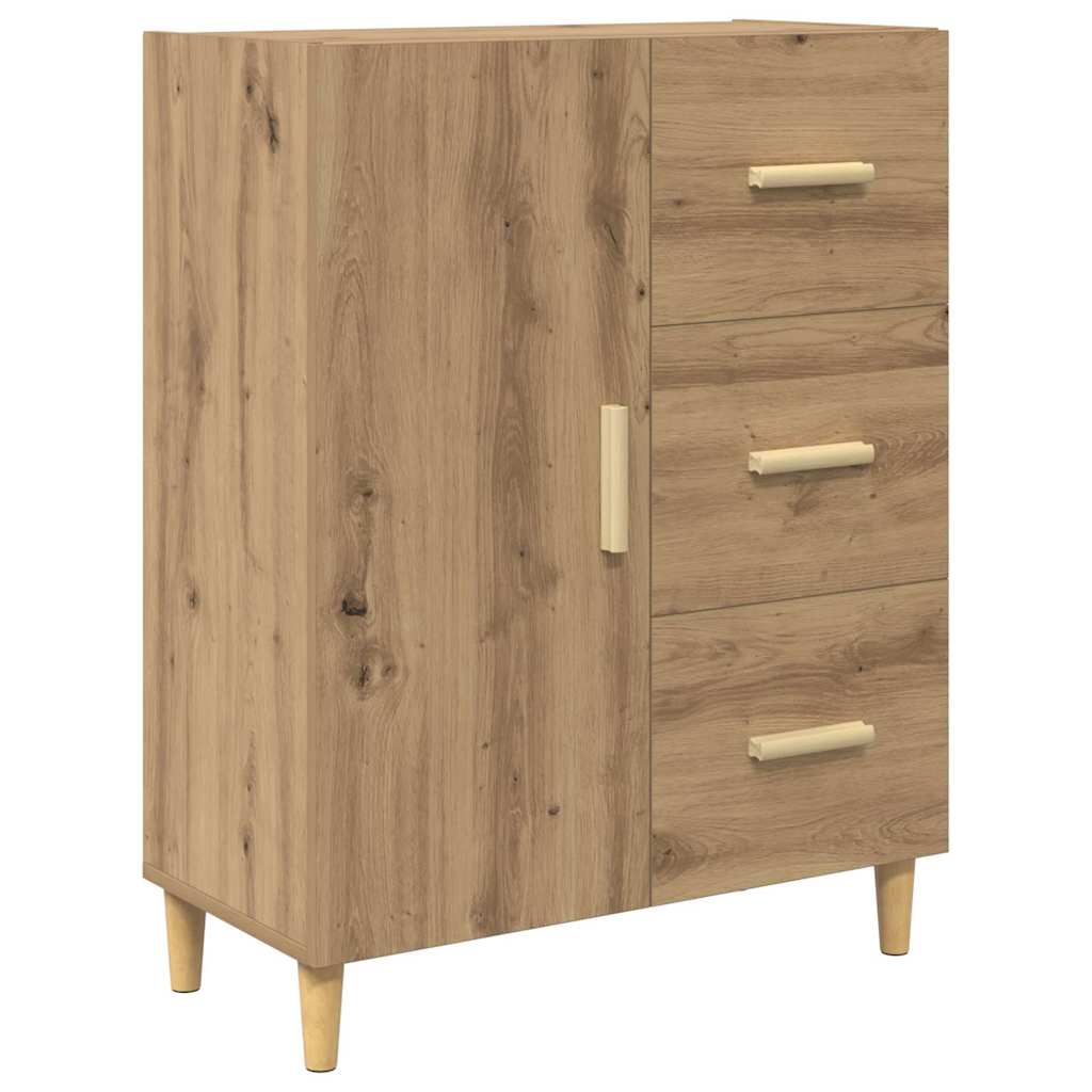 Highboard Artisan-Eiche 34,5 x 34 x 180 cm Holzwerkstoff