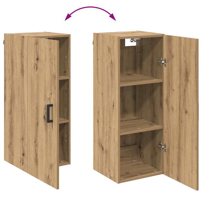 Highboard Artisan-Eiche 34,5 x 34 x 180 cm Holzwerkstoff