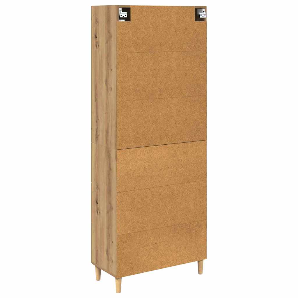 Highboard Artisan-Eiche 69,5 x 34 x 180 cm