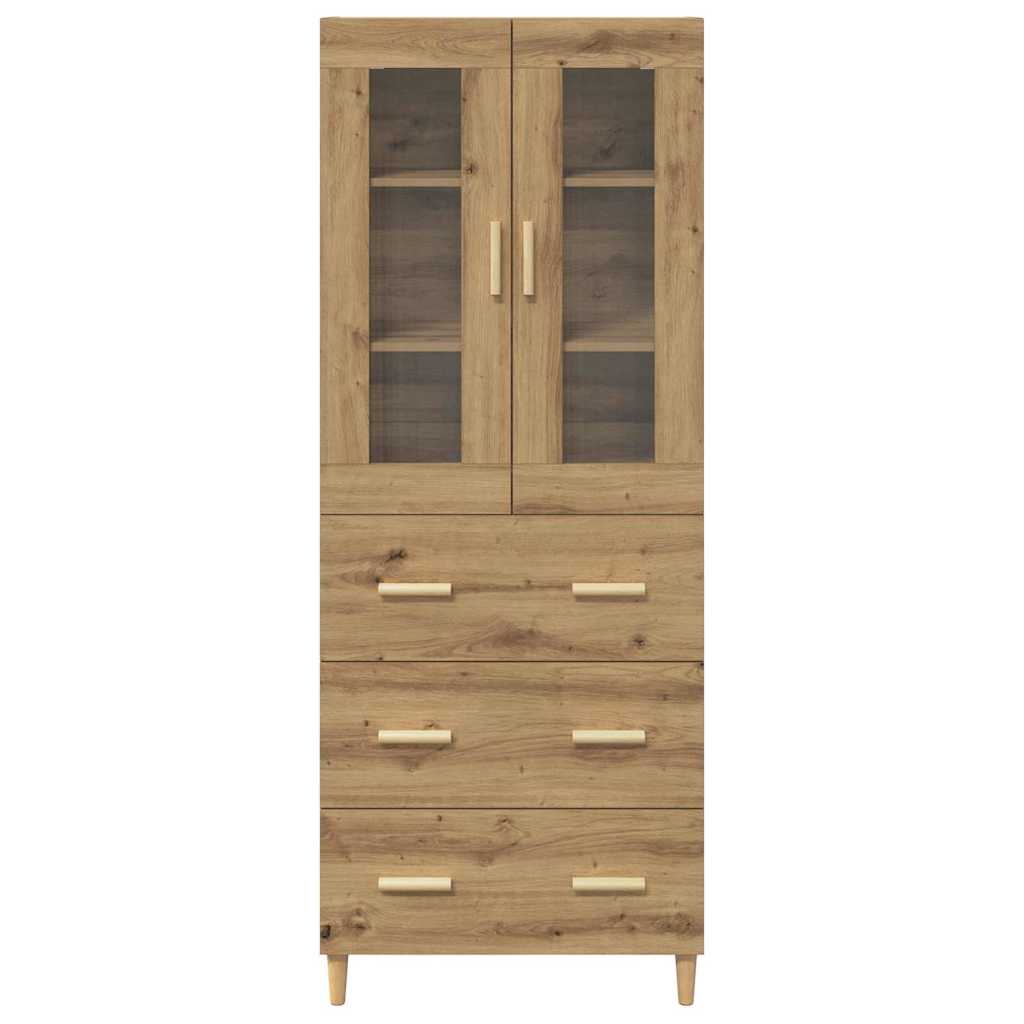 Highboard Artisan-Eiche 69,5 x 34 x 180 cm