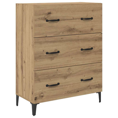 Highboard Artisan-Eiche 69,5 x 34 x 180 cm Holzwerkstoff