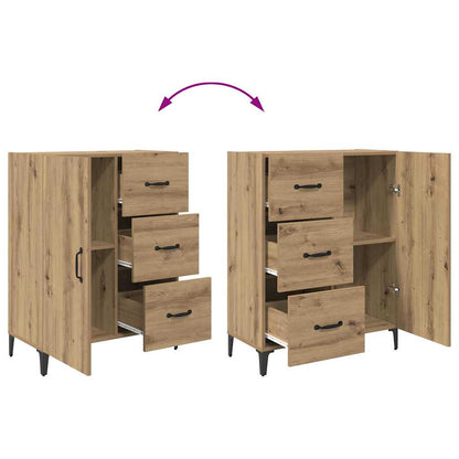 Highboard Artisan-Eiche 69,5 x 34 x 180 cm Holzwerkstoff