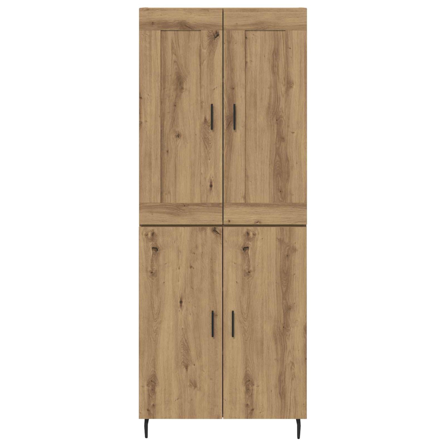 Highboard 2 pcs Artisan-Eiche 69,5 x 34 x 180 cm Holzwerkstoff