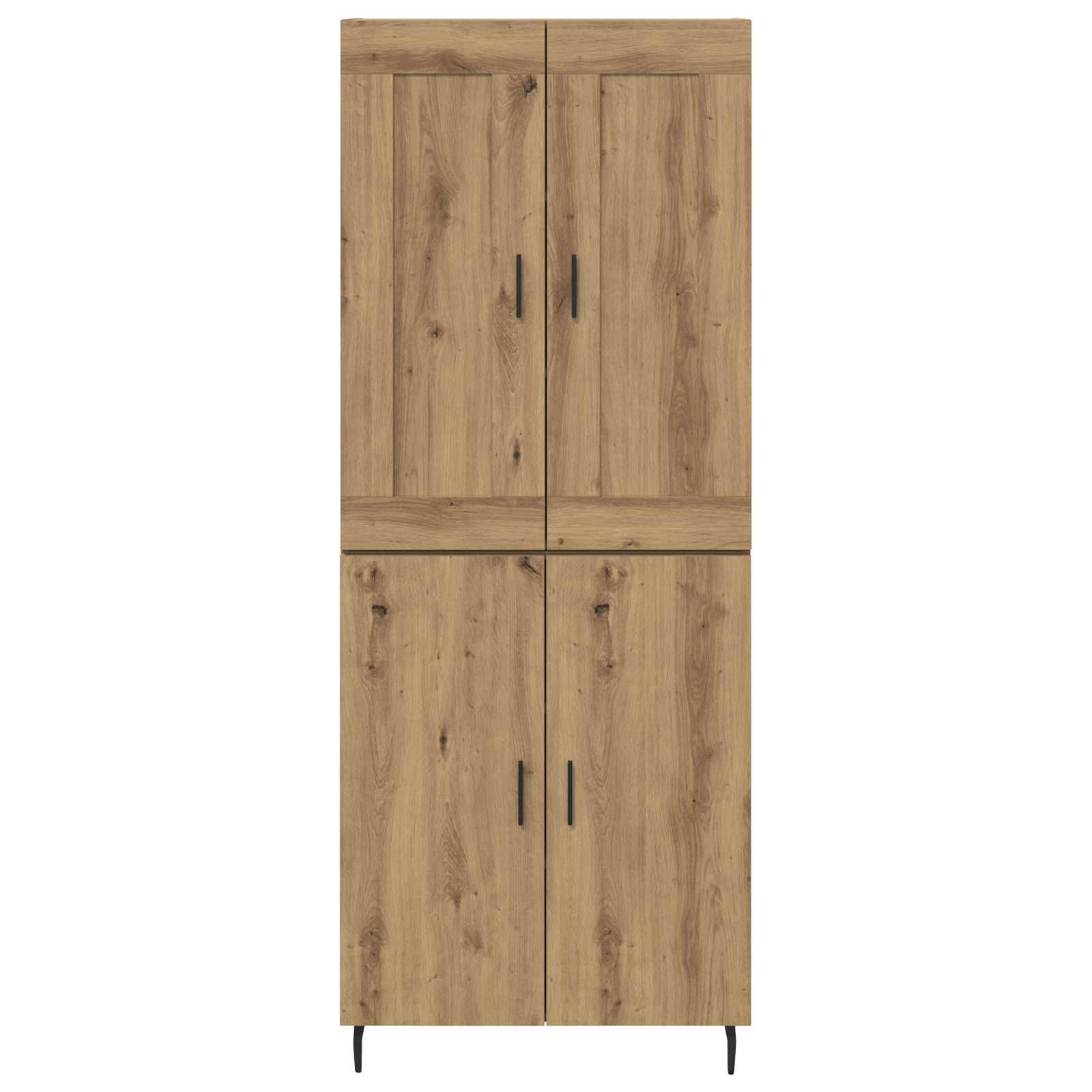 Highboard 2 pcs Artisan-Eiche 69,5 x 34 x 180 cm Holzwerkstoff