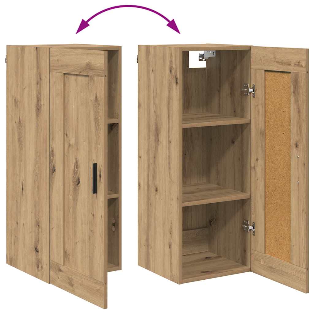 Highboard Artisan-Eiche 34,5 x 34 x 180 cm Holzwerkstoff