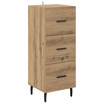 Highboard Artisan-Eiche 34,5 x 34 x 180 cm Holzwerkstoff