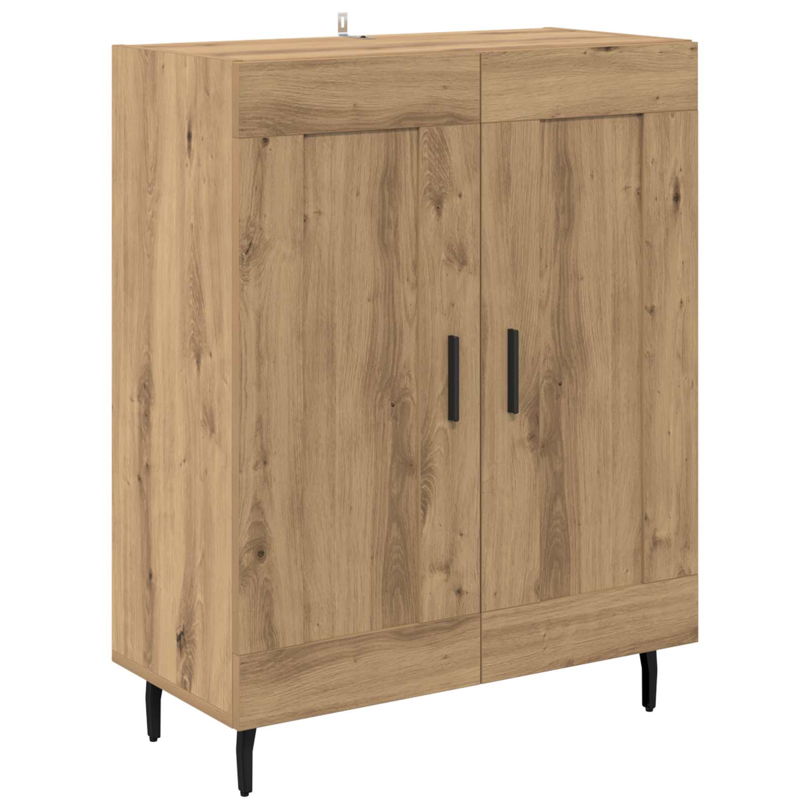 Highboard 2 pcs Artisan-Eiche 69,5 x 34 x 180 cm Holzwerkstoff