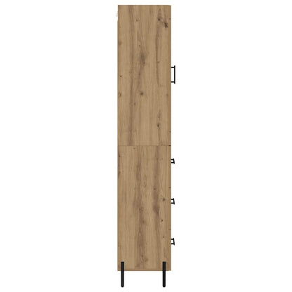 Highboard Artisan-Eiche 34,5 x 34 x 180 cm Holzwerkstoff
