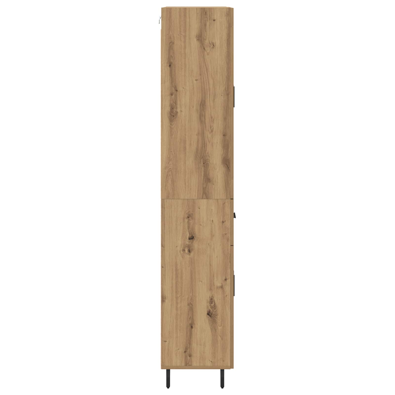 Highboard 2 pcs Artisan-Eiche 69,5 x 34 x 180 cm Holzwerkstoff
