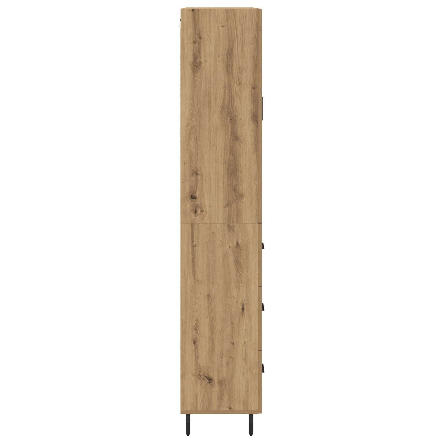 Highboard 2 stk. Artisan-Eiche 69,5 x 34 x 180 cm Holzwerkstoff