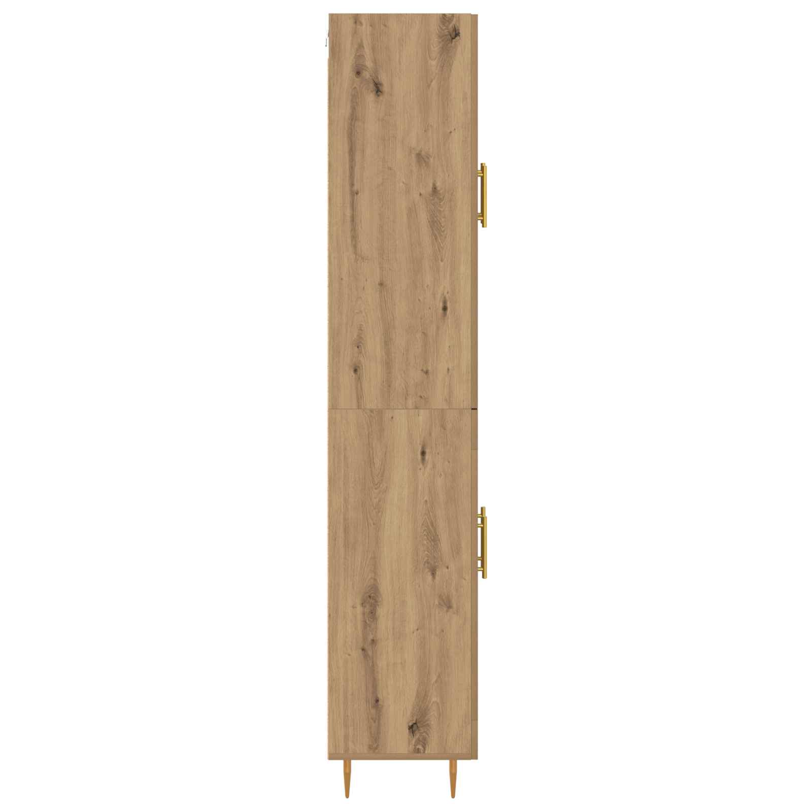 Highboard Artisan-Eiche 69,5 x 34 x 180 cm Holzwerkstoff