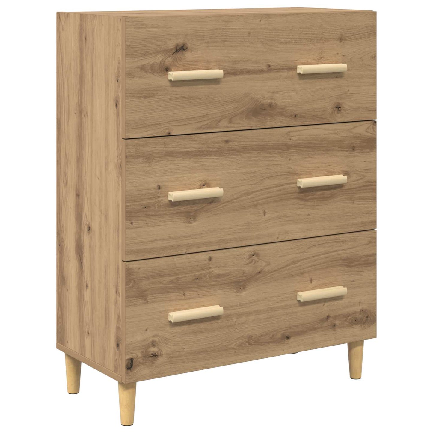 Highboard Artisan-Eiche 69,5 x 32,5 x 180 cm Holzwerkstoff