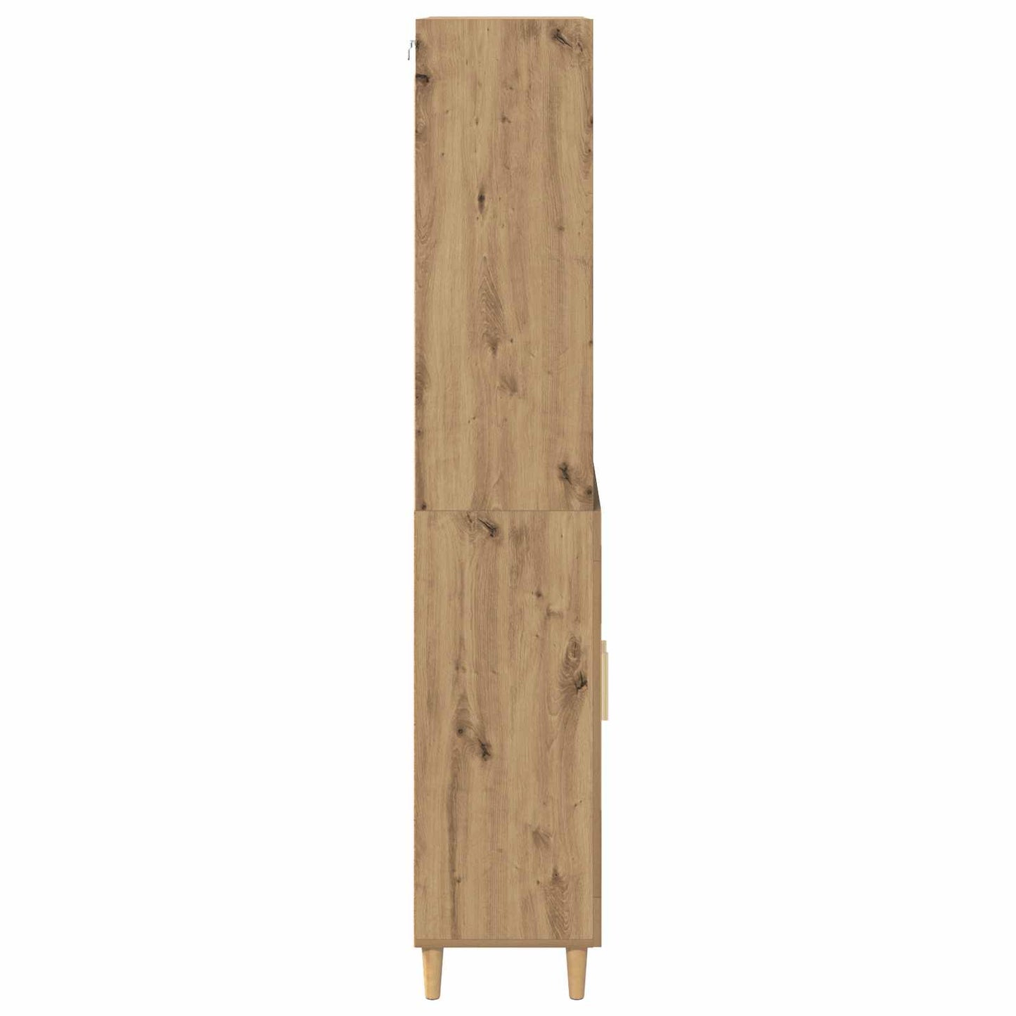 Highboard Artisan-Eiche 69,5 x 32,5 x 180 cm Holzwerkstoff