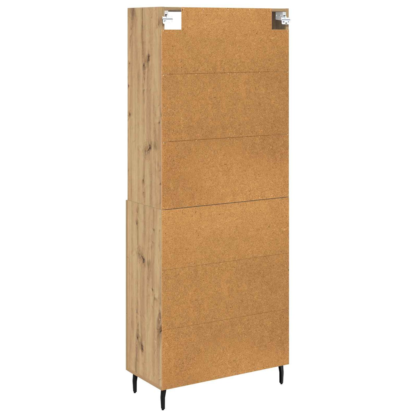 Highboard 2 stk. Artisan-Eiche 69,5 x 32,5 x 180 cm