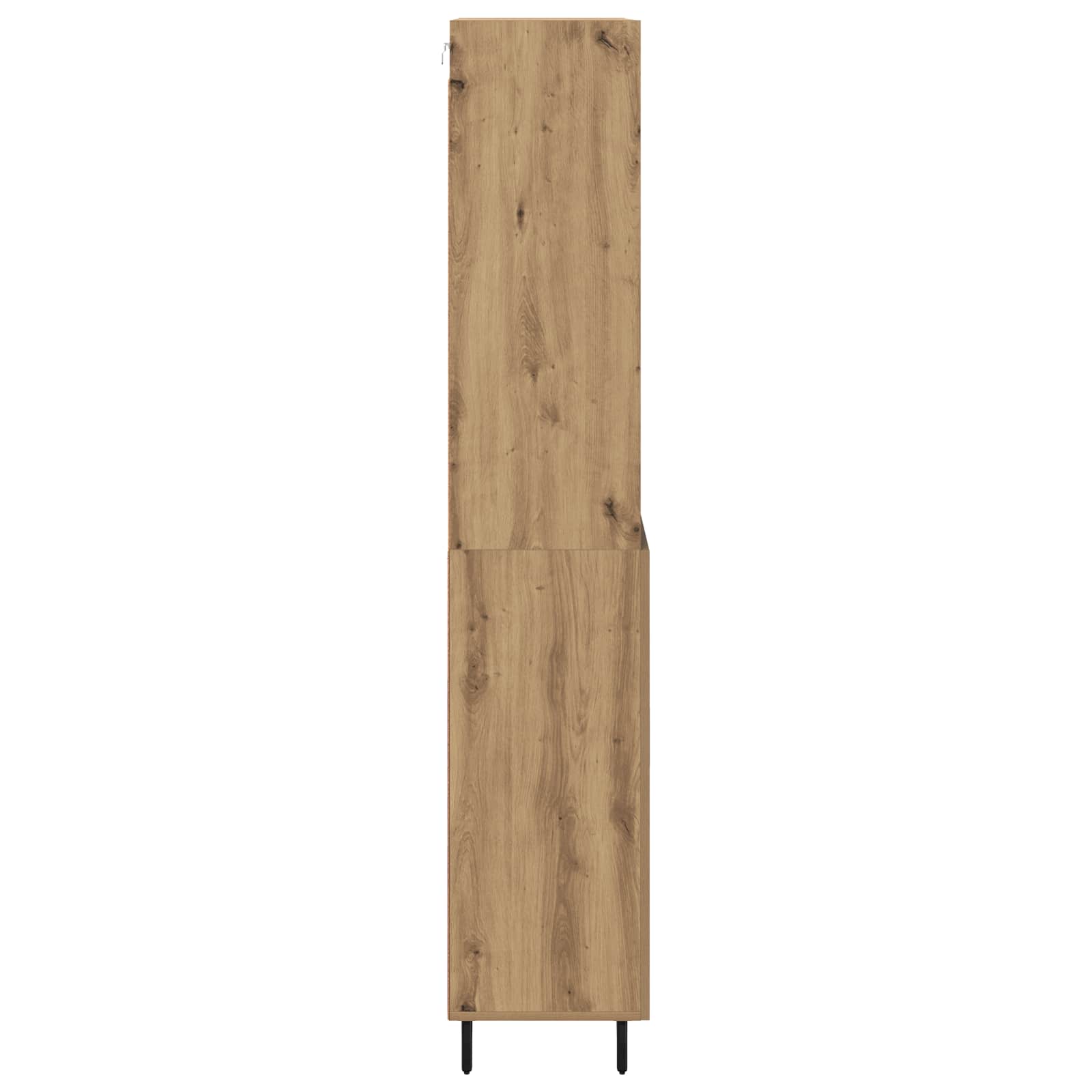 Highboard 2 stk. Artisan-Eiche 69,5 x 32,5 x 180 cm
