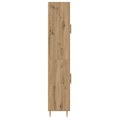 Highboard 2 stk. Artisan-Eiche 69,5 x 34 x 180 cm Holzwerkstoff