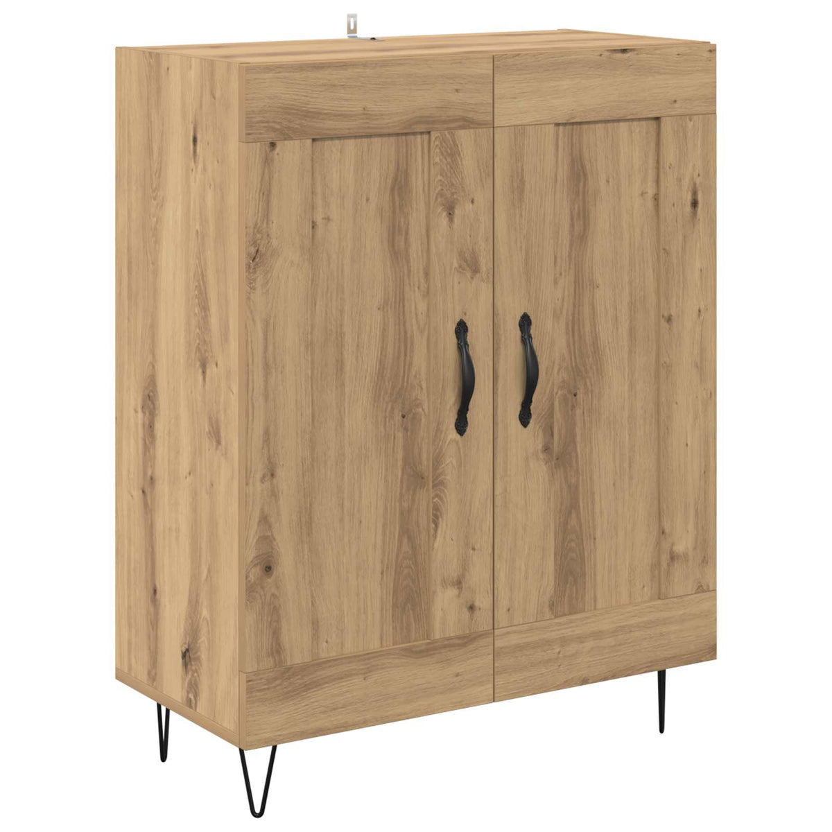 Highboard 2 stk. Artisan-Eiche 69,5 x 34 x 180 cm