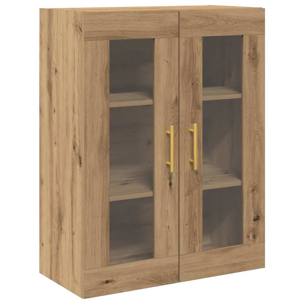 Highboard 2 stk. Artisan-Eiche 69,5 x 34 x 180 cm Holzwerkstoff