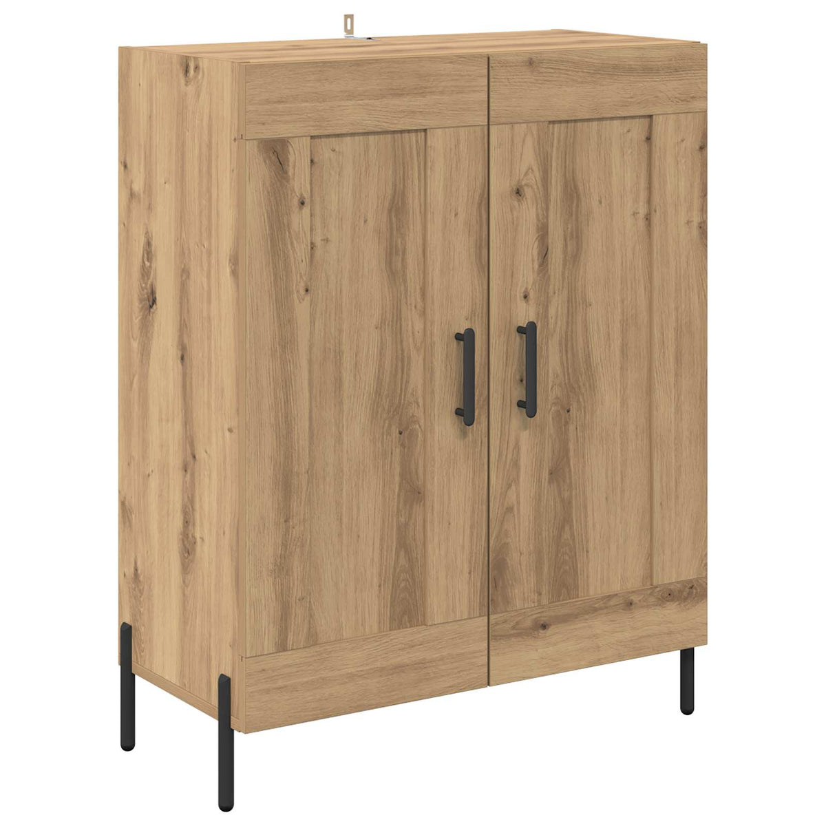 Highboard Artisan-Eiche 69,5 x 32,5 x 180 cm Holzwerkstoff