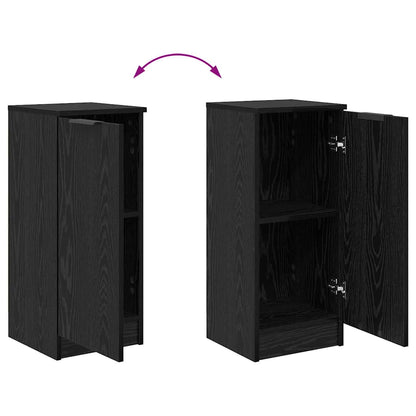 Sideboard 3 stk. Schwarz Eichen-Optik 69,5 x 34 x 180 cm