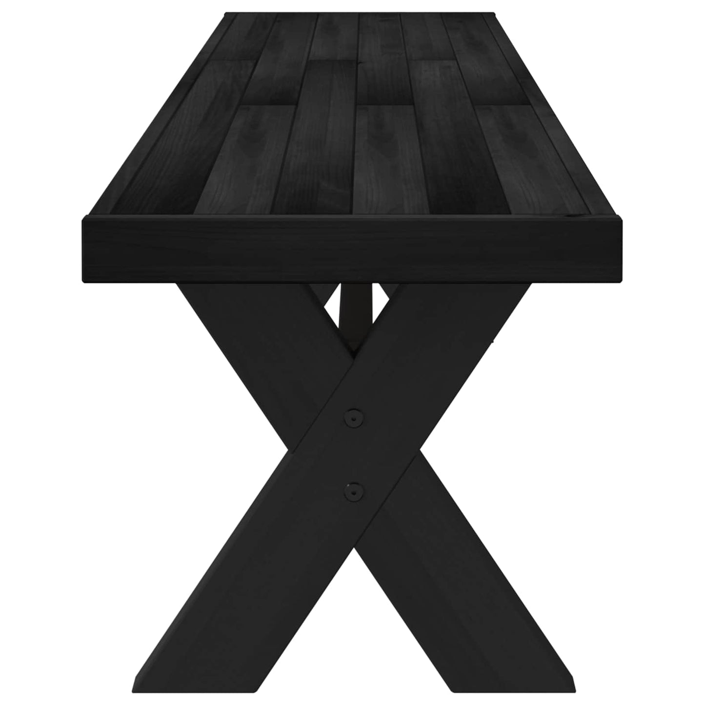 Esstischbank NOAIN 180 x 41 x 45 cm Massives Kiefernholz