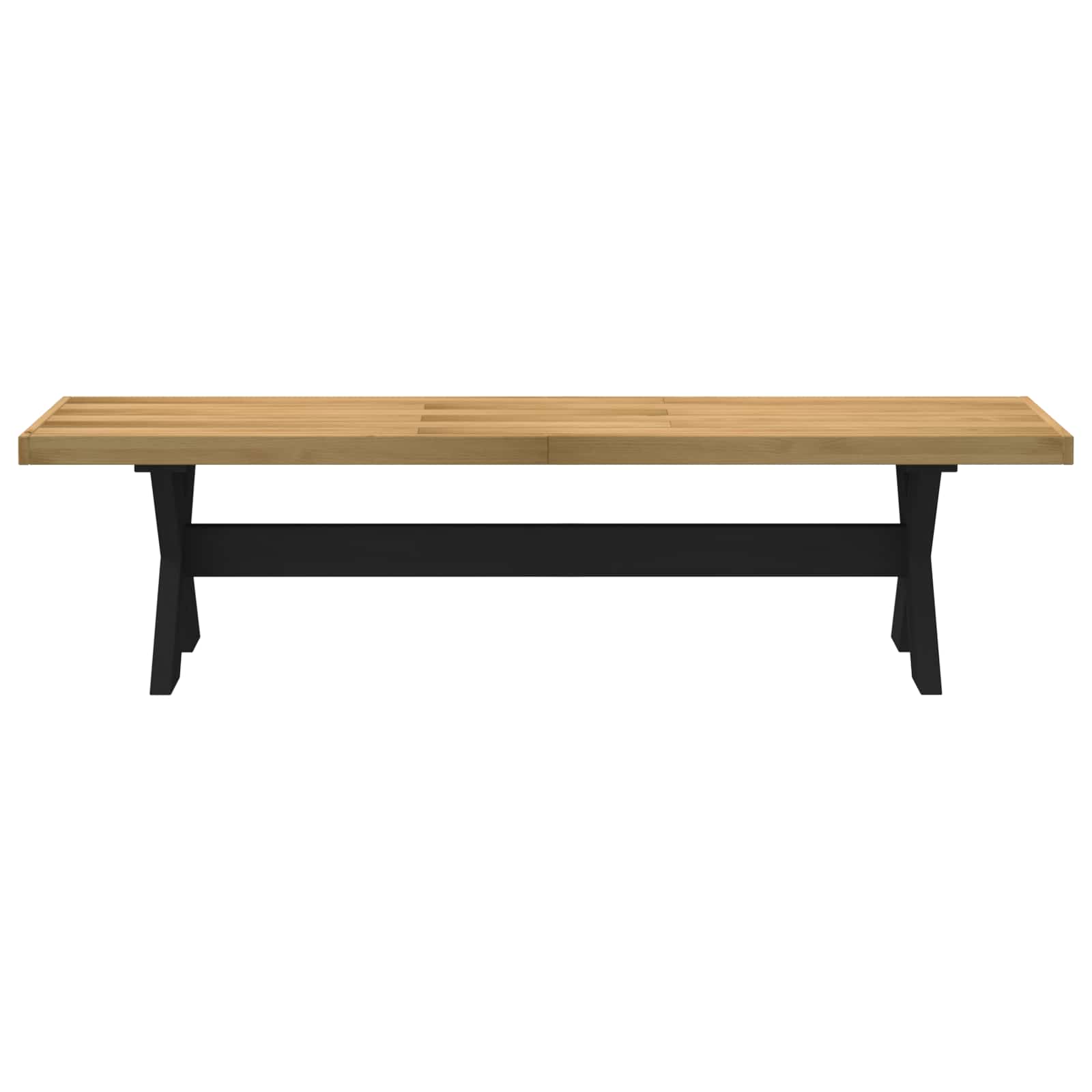 Esstischbank NOAIN 160 x 41 x 45 cm Massives Kiefernholz Natur